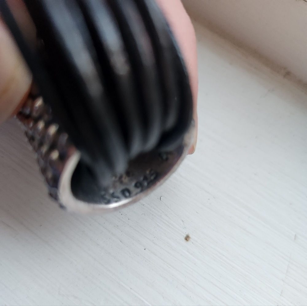 Interchangeable Chunky Necklace Set, Sterling Sil… - image 5